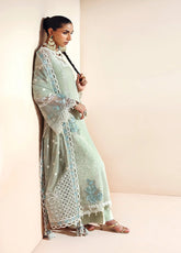 Aymal By Alizeh Fashion Luxury Embroidered Chiffon 3 Piece Unstitched Suit AF25AV2 D-01 SAIYAARA